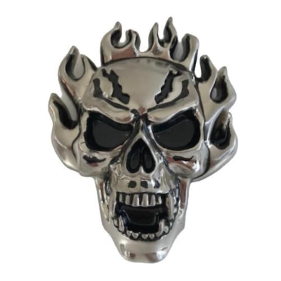 Big Skull Secret Hidden Stash Box Compartment Cool Belt Buckle Etsy Canada