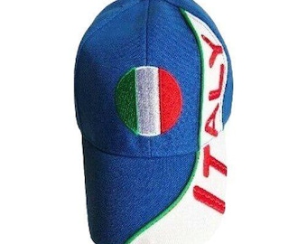 Ball Cap Hat Italy Italian Italia Flag Baseball Casquettes Caps Hats