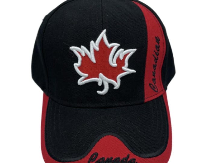 Canada Canadian Embroidered Baseball Cap Hat One Size Fits All