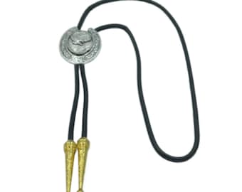 Bolo Tie for Men Women Western Cowboy Eagle Necktie