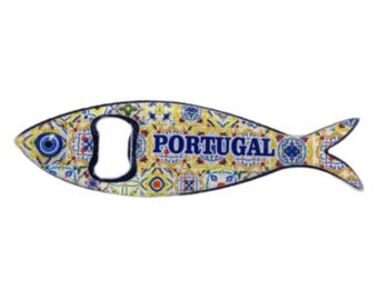 Portugal Sardine Fridge Magnets Bottle Opener Shape Portuguese Souvenir Gift