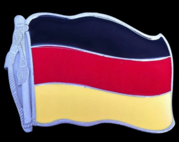 German Flag Belt Buckle Germany Deutschland Flags Belts Buckles