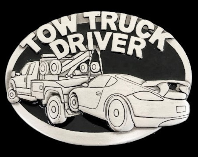 Belt Buckle Tow Truck Driver Towing Trucks Operator Vehicle Drivers Belts Buckles