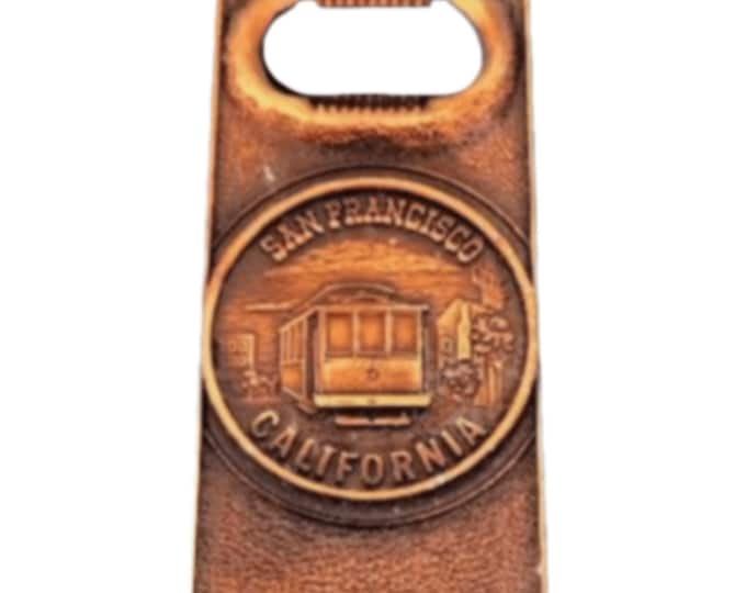San Francisco California Souvenir Tramway Bottle Opener