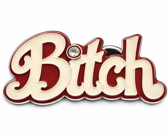 Belt Buckle Bitch Disco Party Queen Name Calling Humor Funny Girly Pop Buckles