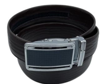 Men's Metal Automatic Buckle Belt's Auto-Buckle Buckles Classy Fashion Design
