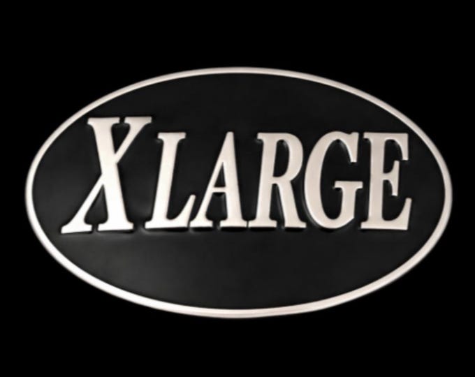 XLarge X Large Big Metal Funny Humor Bar Joke Belt Buckle