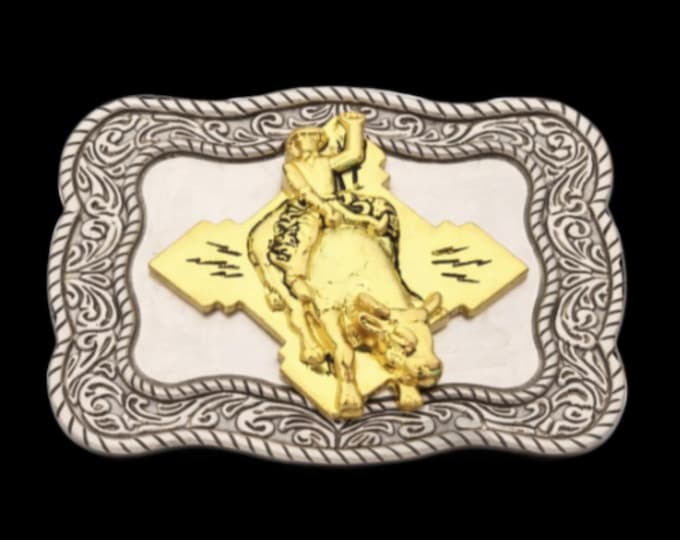 Rodeo Bull Rider Cowboy Cowgirl Western Belt Buckle Buckles