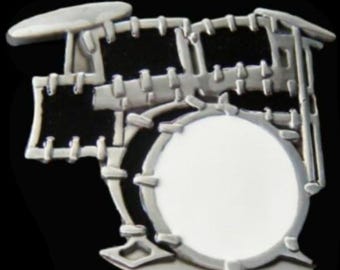 Belt Buckle Drum Set Rock Band Drummer Music  Drums Belts Buckles