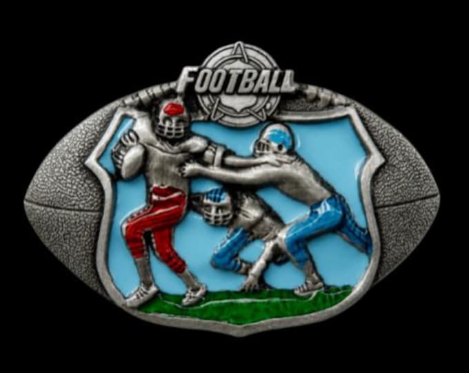Belt Buckle American Football Ball Players Teams Games Sports Belts Buckles