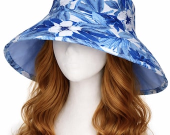 Summer Hats Cap Women Wide Brim Cotton Comfort Gardening Sun Protection Hat