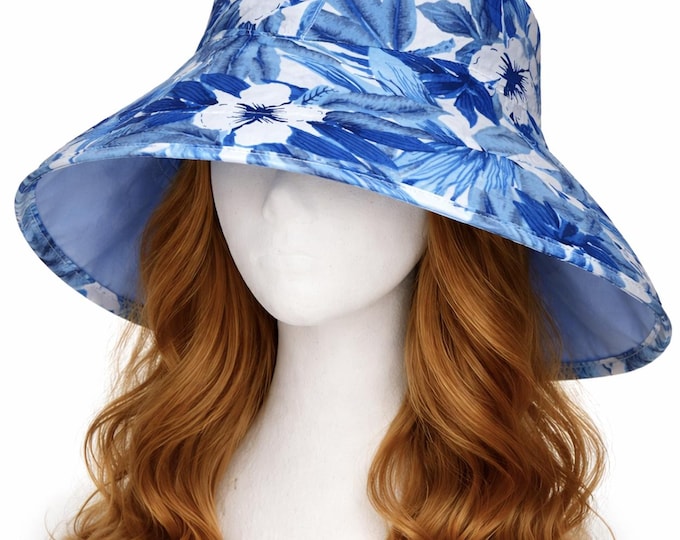 Summer Hats Cap Women Wide Brim Cotton Comfort Gardening Sun Protection Hat