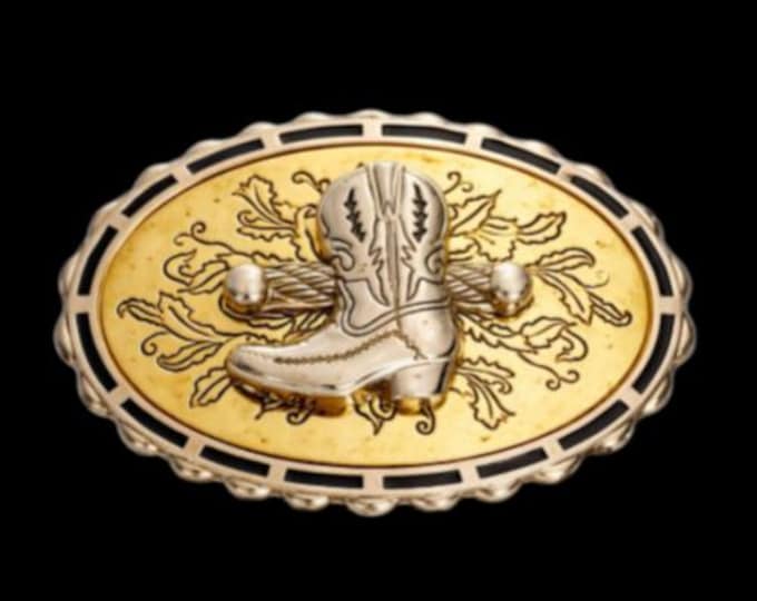 Western Boots Cowboy Cowgirl Boot Belt Buckle Buckles
