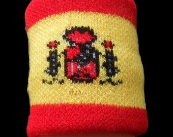 Spanish Flag Tennis Wristband Spain Sports Wrist Sweatband (2)