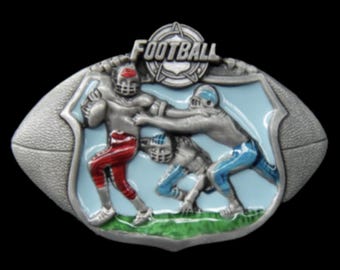 Belt Buckle American Football Ball Players Teams Games Sports Belts Buckles