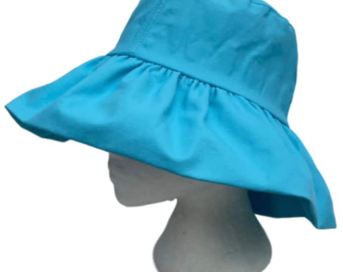 Sun Hat Wide Brim UV Protection Women Summer Foldable Bucket Hats