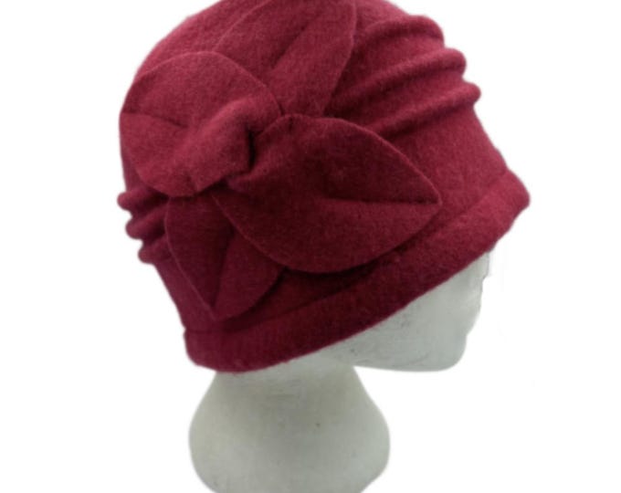 Women's Vintage Gatsby Style Wool Bucket Cloche Beanies Beret Winter Hats