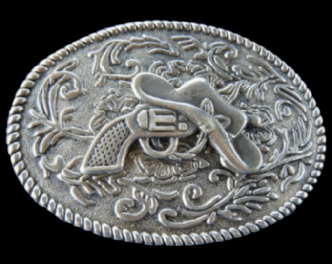 Belt Buckle Western Hat Colt Cowgirl Cowboy Buckles Belts