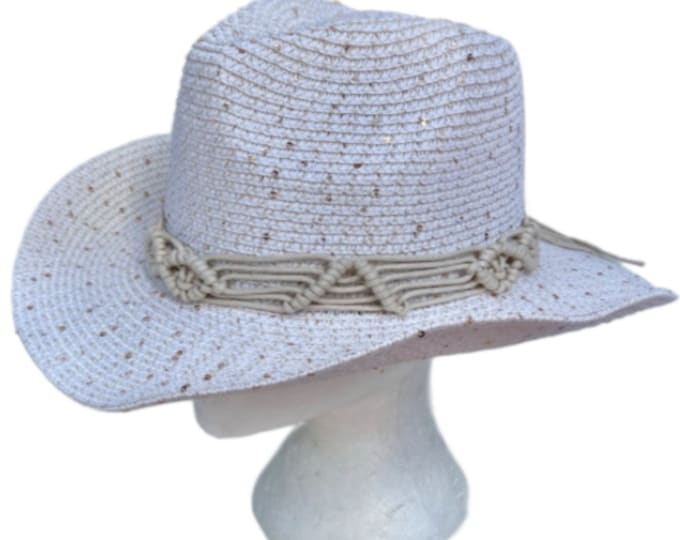 Straw Hat Summer Fashion Outdoor Women Western Cowboy Breathable Hats