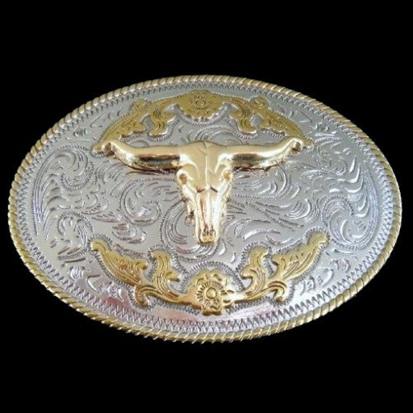 Longhorn Western Belt Buckle Rancher Longhorns Westerns Buckles Belts