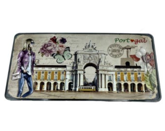 Lisbon Lisboa Portugal Magnet Souvenir Fridge Praca do Comercio Iman Frigorifico