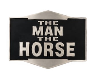 Belt Buckle Man Horse Bottle Opener Funny Buckles