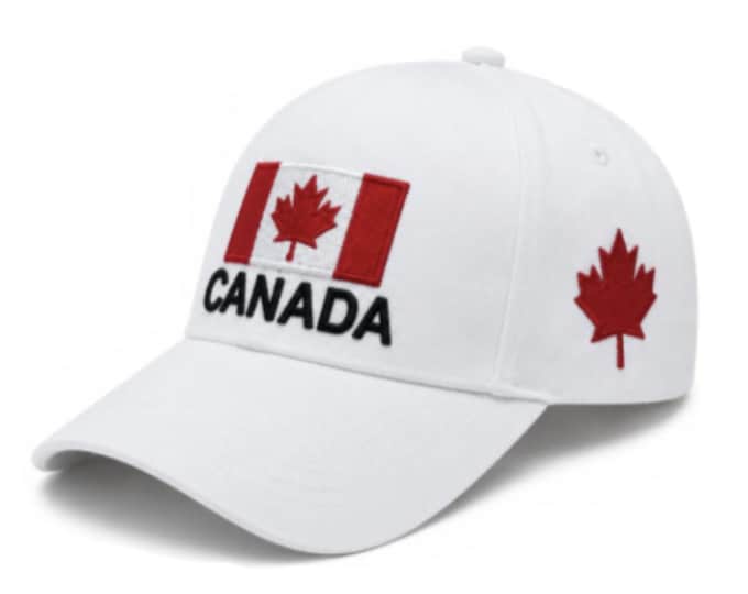 Canada Mapleleaf Canadian Embroidered Unisex Baseball Unisex Cap Hat Casquette