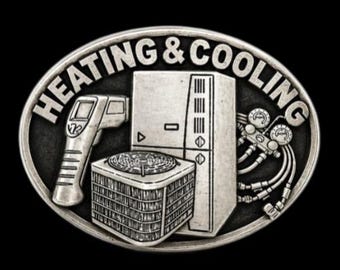 Heating & Cooling Air Conditioner Technician Equipment Cool Belt Buckle Buckles