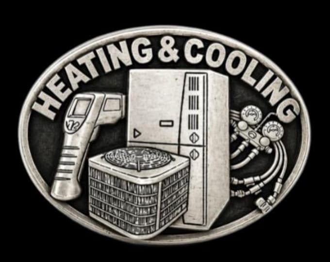 Heating & Cooling Air Conditioner Technician Equipment Cool Belt Buckle Buckles