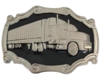 Trucker Belt Buckle Truck Driver Big Rig 18 Wheeler Trucks Truckers Belts Buckles