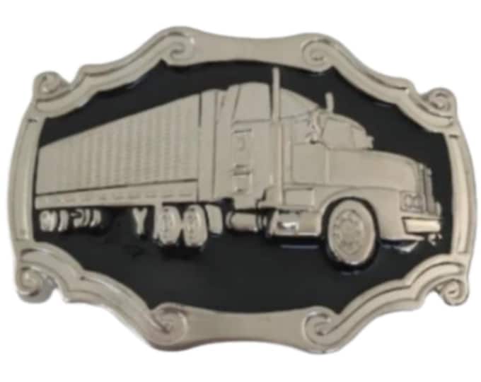 Trucker Belt Buckle Truck Driver Big Rig 18 Wheeler Trucks Truckers Belts Buckles