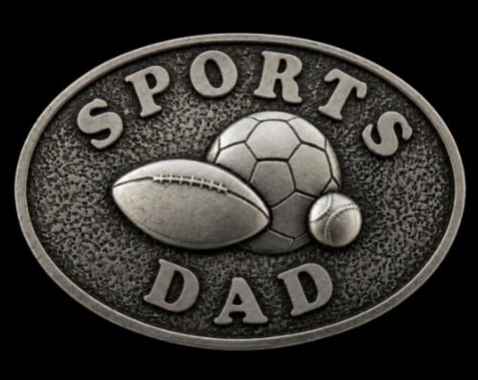 Soccer Dad Belt Buckle Sports Dads Soccer Futsal Football Buckles