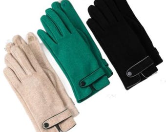 Gloves Touch Screen Women's Winter Mittens Fashion Hand Warmer