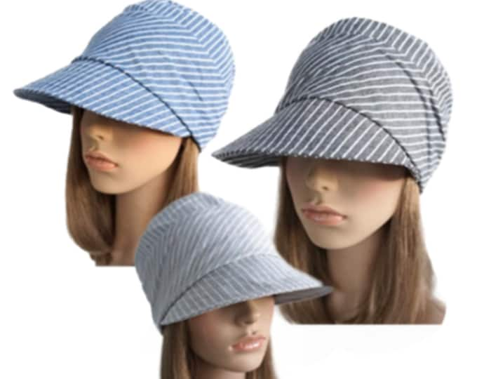 Beauty Women's Flower Cotton Hat Round Brim Cap Cloche Summer Spring