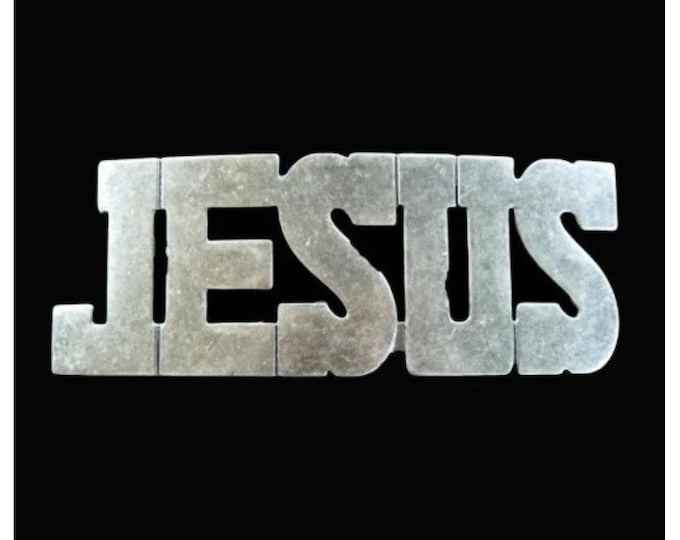 Belt Buckle Jesus Christ of Nazareth Religion Savior Christian Catholic Belts Buckles