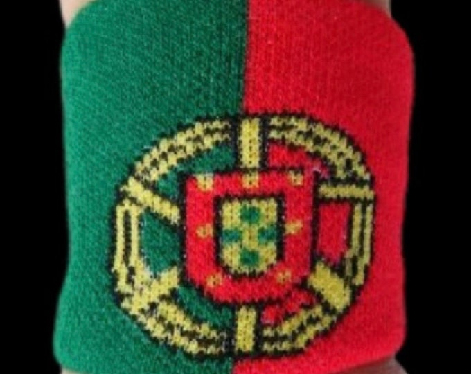 Portugal Portuguese Country Flag Wristband Soccer Sport
