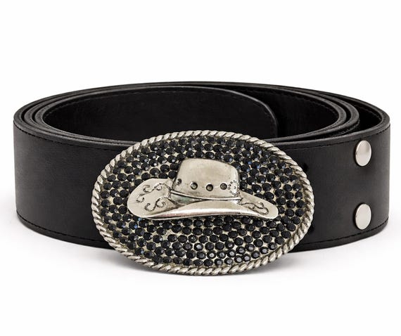 Western Silver Cowboy Cowgirl Rodeo Hat Belt Buckles Boucle  display picture 1