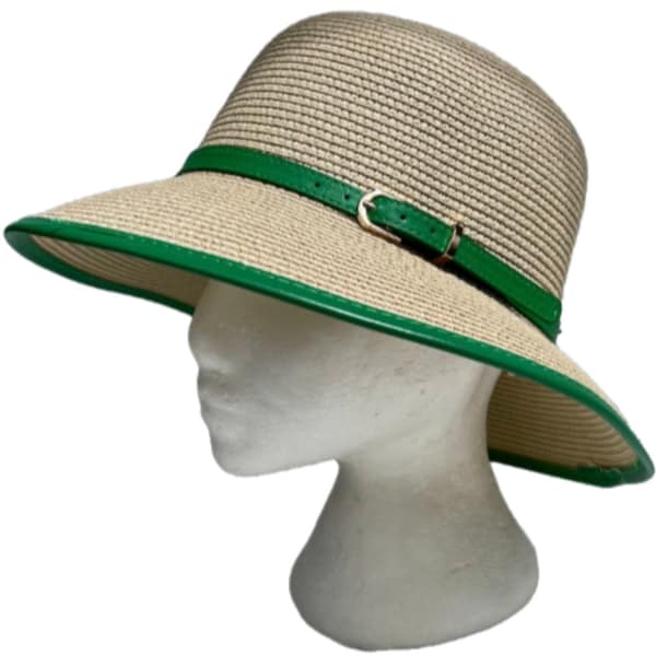 Summer Floppy Straw Hat Women Ladies Wide Brim Beach Hat Sun Foldable Cap