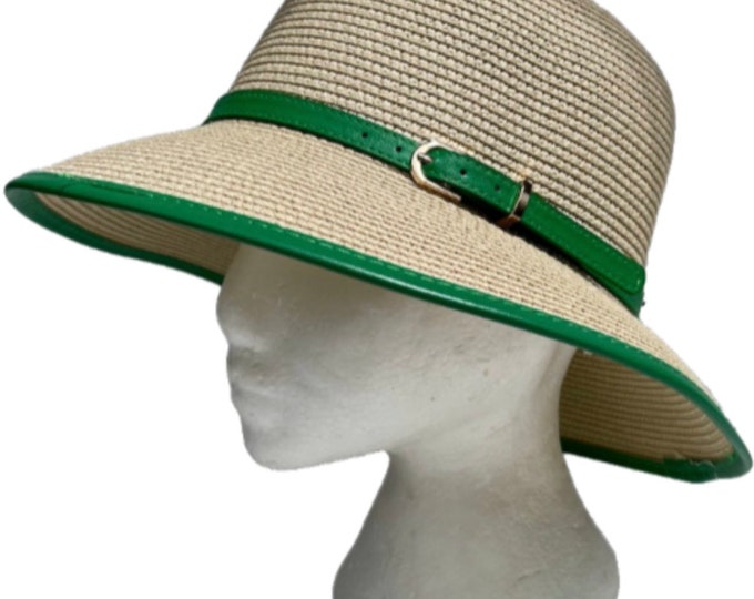 Summer Floppy Straw Hat Women Ladies Wide Brim Beach Hat Sun Foldable Cap