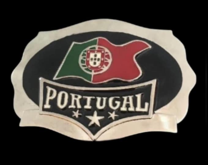 Portugal Flag Belt Buckle Portuguese Quinas Escudo Flags Buckles