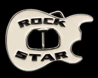 Guitar Rock Star Beer Bottle Opener Belt Buckle Buckles