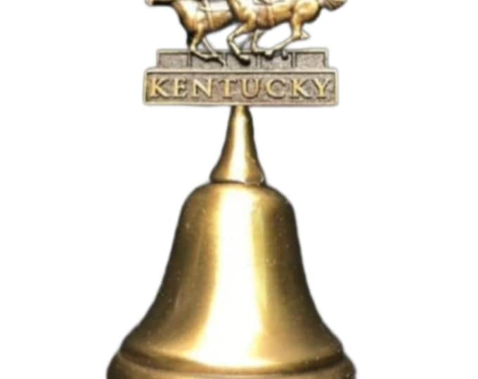 Bell Kentucky Souvenir Horse Racing Small Brass Bells Souvenirs