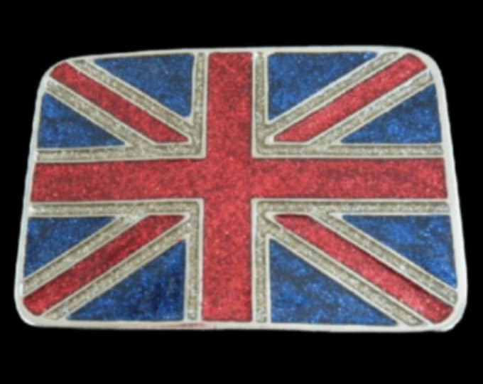 British Flag Britain Union Jack United Kingdom UK Belt Buckle