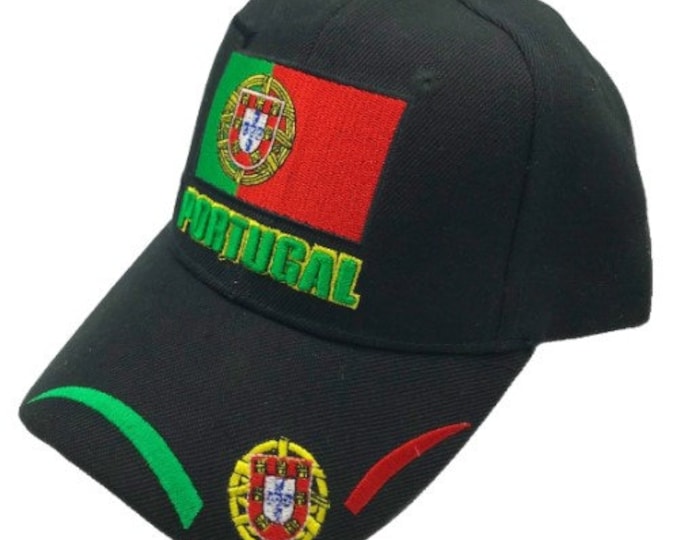 Portuguese Baseball Cap Hat Portugal Flag Embroidered Ball Caps Hats