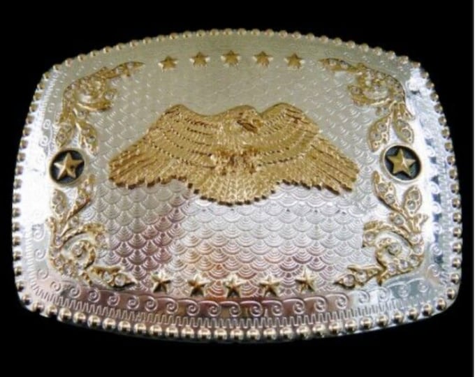 Eagle Belt Buckle Bald Eagles Prey Birds Large Buckles Belts