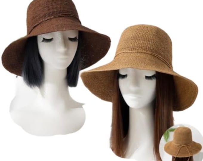 Women Paper Beach Hat Sun Protection Summer Straw Caps Fashion Cover
