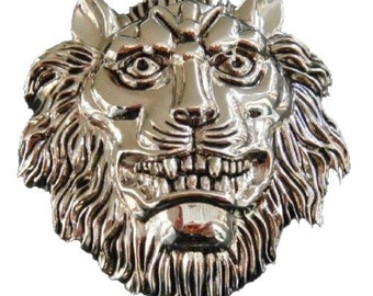 Lions Head Roman Jungle King Animal Belt Buckle Buckles