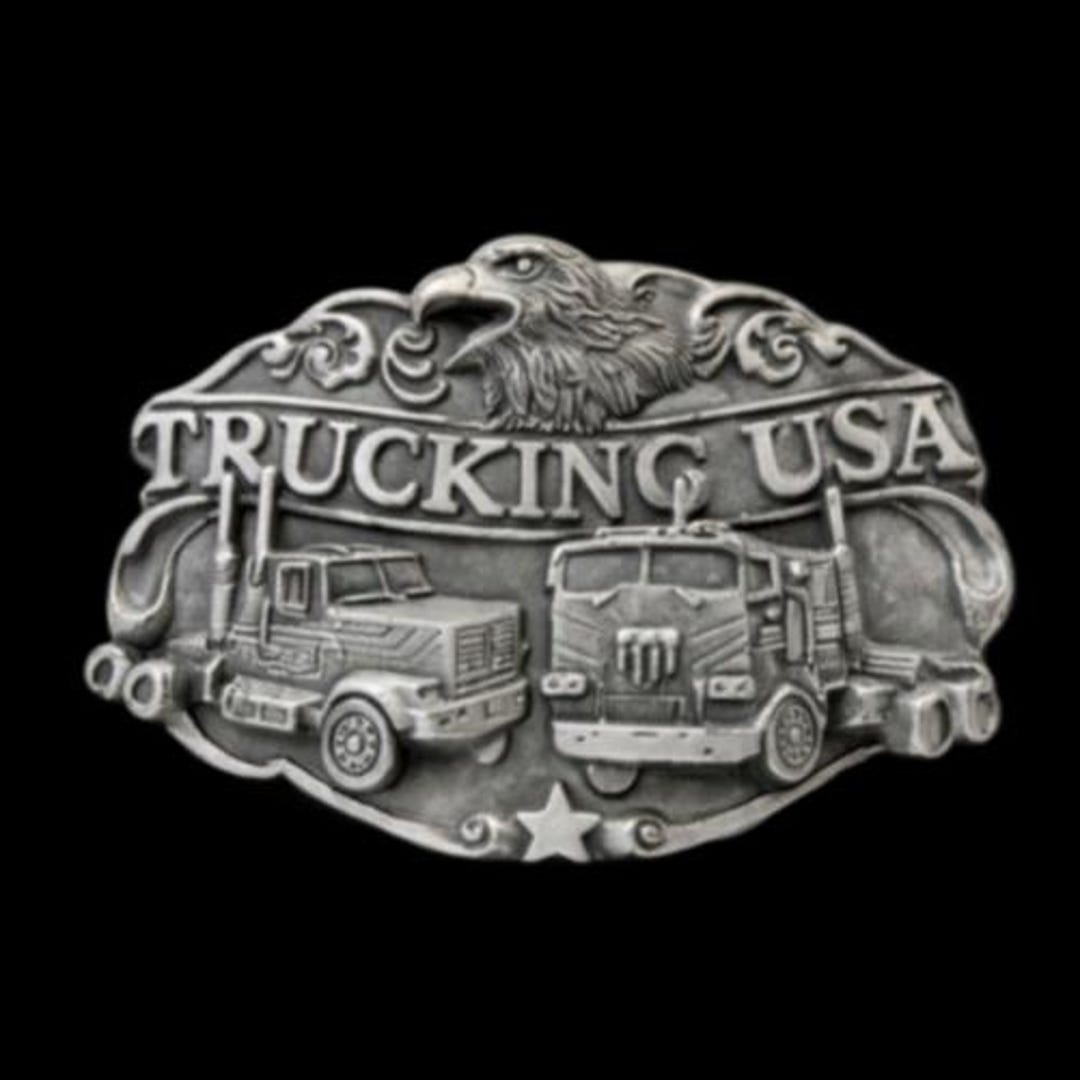 Nos Silver Brass Kenworth Truck Trucker Semi Driver O Nos Silver Brass Kenworth Truck Trucker Semi Driver O