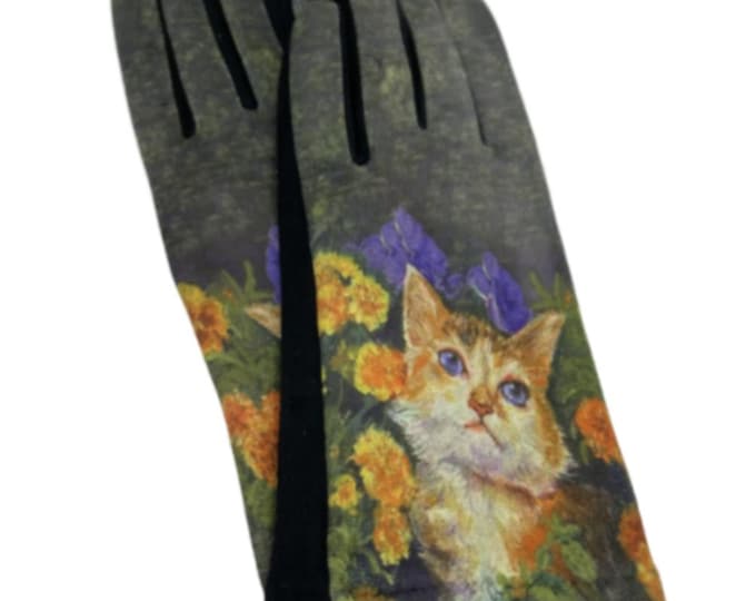 Women's Winter Warm Fashion Gloves With Cats