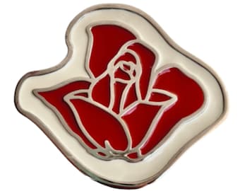 Rose Roses Blooming Bud Flower Flowers Dressy Belt Buckle Buckles